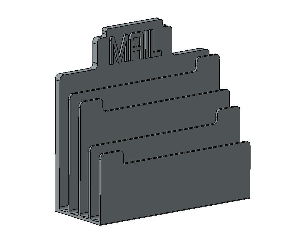 Mail Organizer 3d model