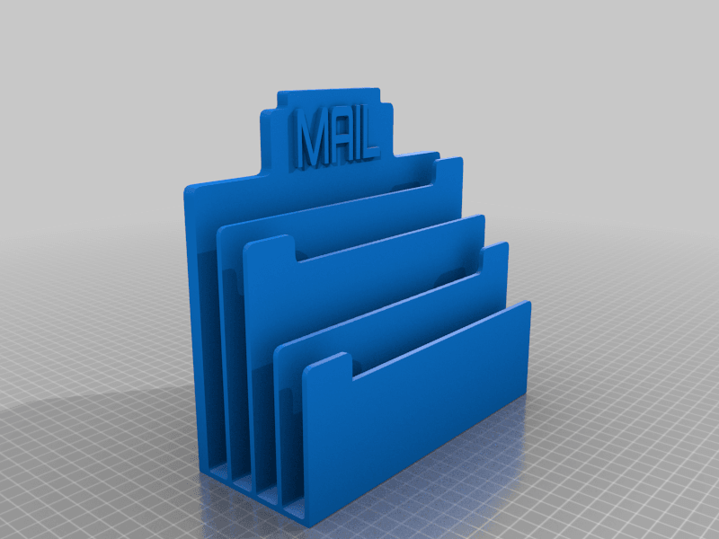 Mail Organizer 3d model