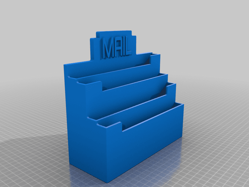 Mail Organizer 3d model