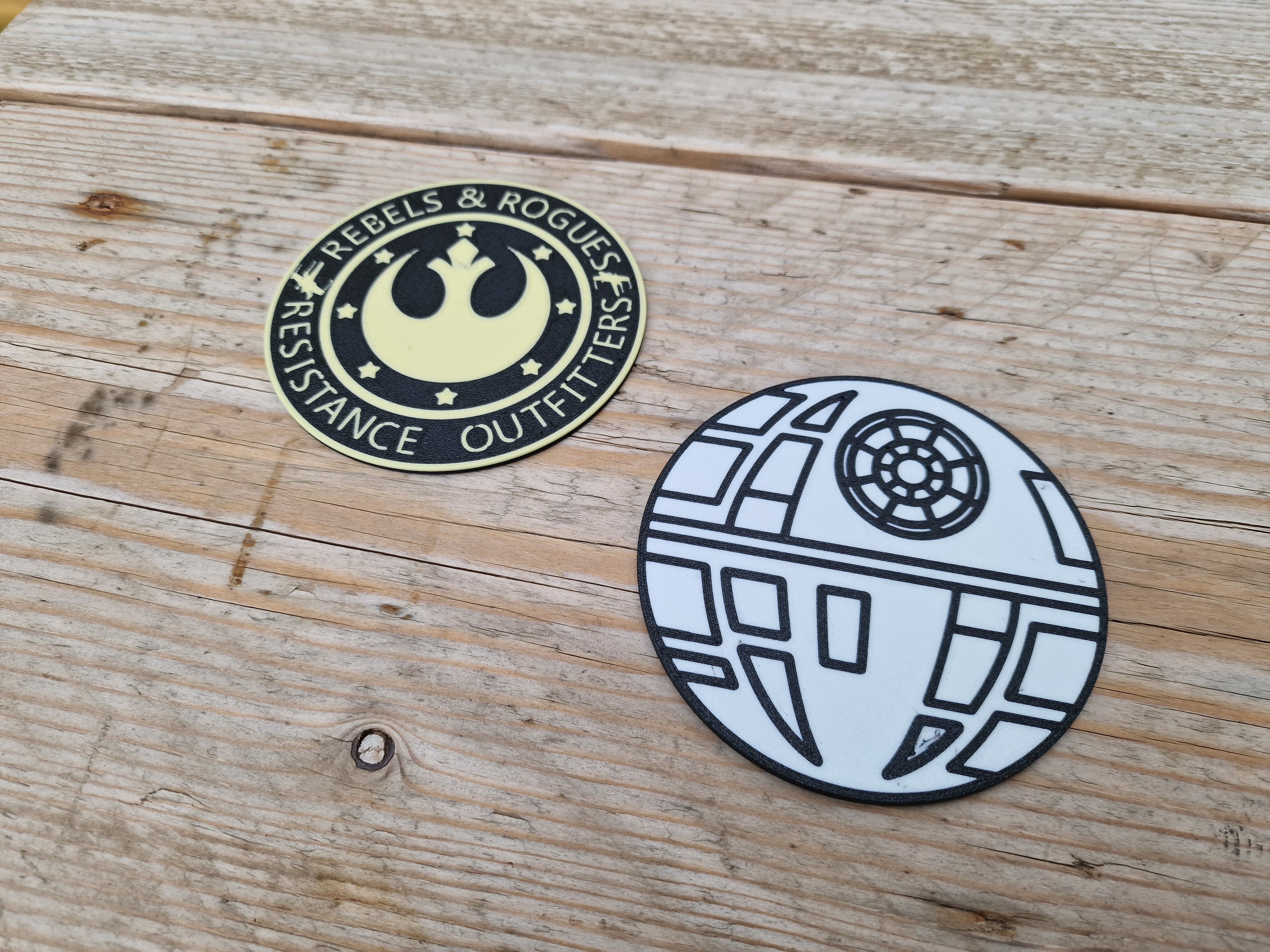 Rebels and Rogues Coffee Coaster 3d model