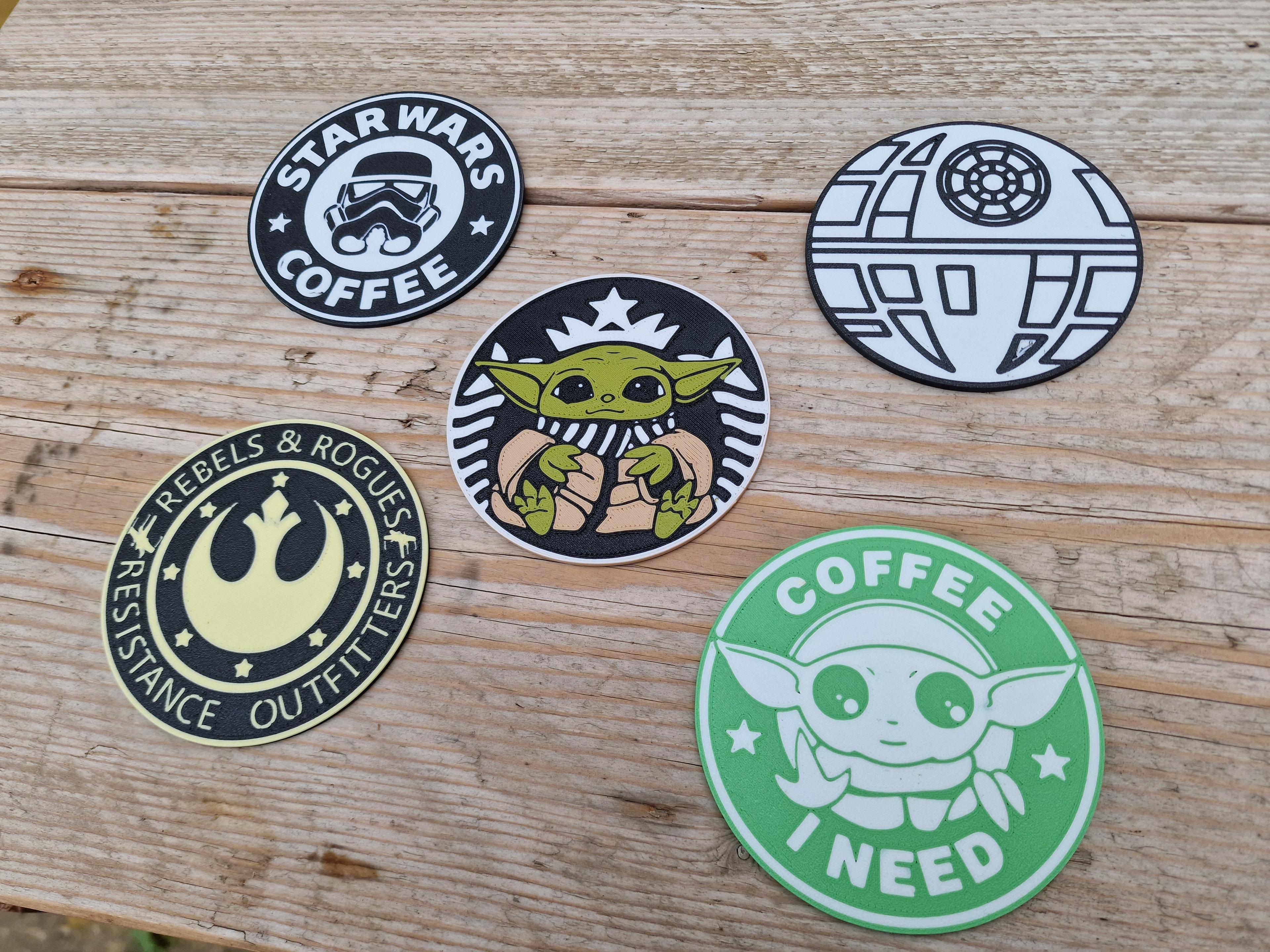 Rebels and Rogues Coffee Coaster 3d model