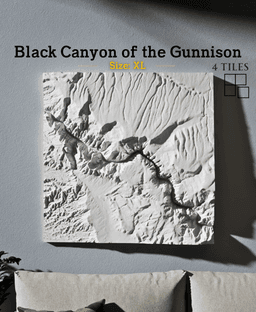 Black Canyon of the Gunnison 3d model