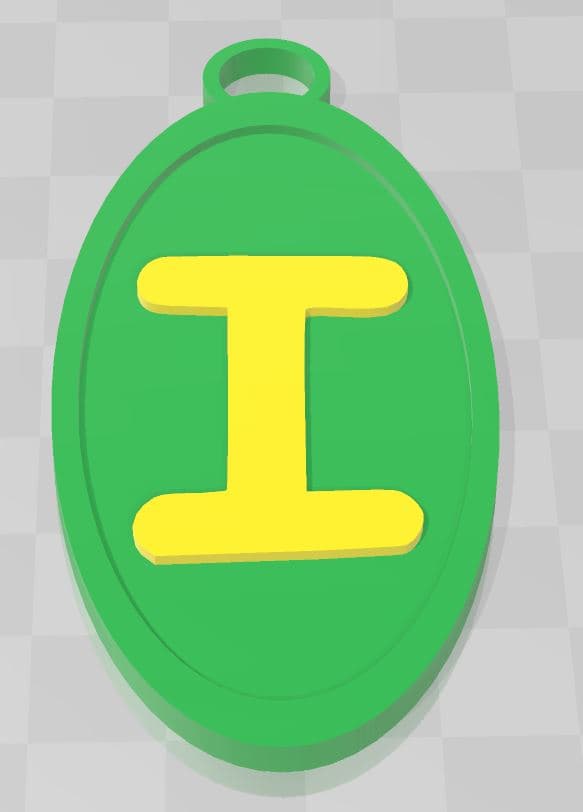 I KEYCHAIN.stl 3d model