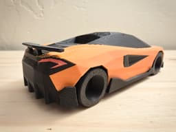 Low Poly McLaren 600LT 3d model