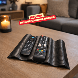 MODERN REMOTE CONTROL HOLDER / WAVE ORGANIZER FOR REMOTE CONTROL 3d model