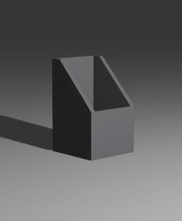 Mini Poop Chute - Bambu Lab X1C (Magnet Required) 3d model