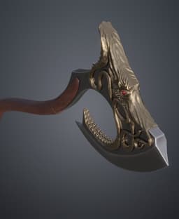Euron Greyjoy's Axe - Game of Thrones 3d model