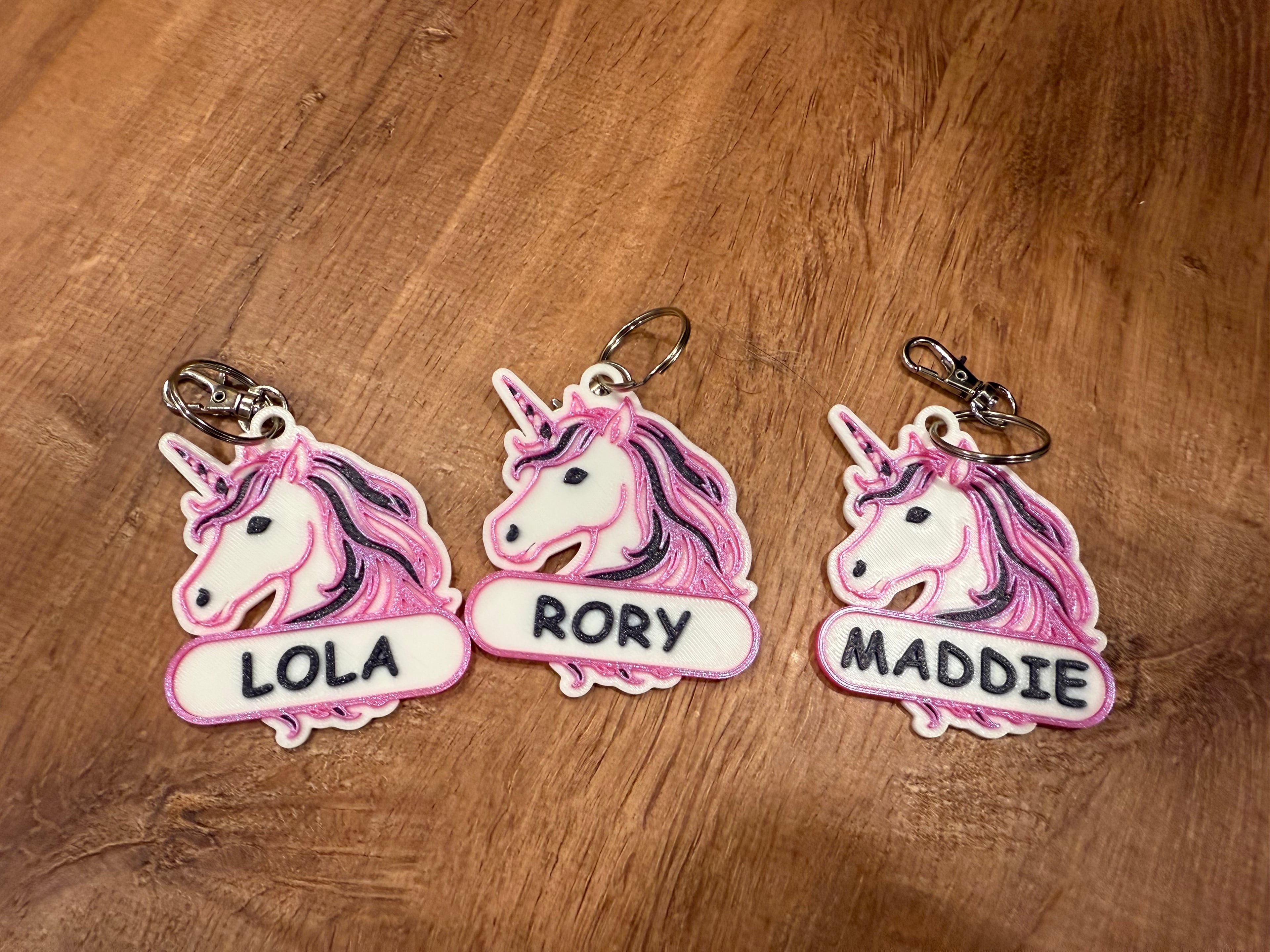 Unicorn KeyChain 3d model