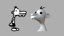Diary of a Wimpy Kid Manny Heffley Bust 3d model