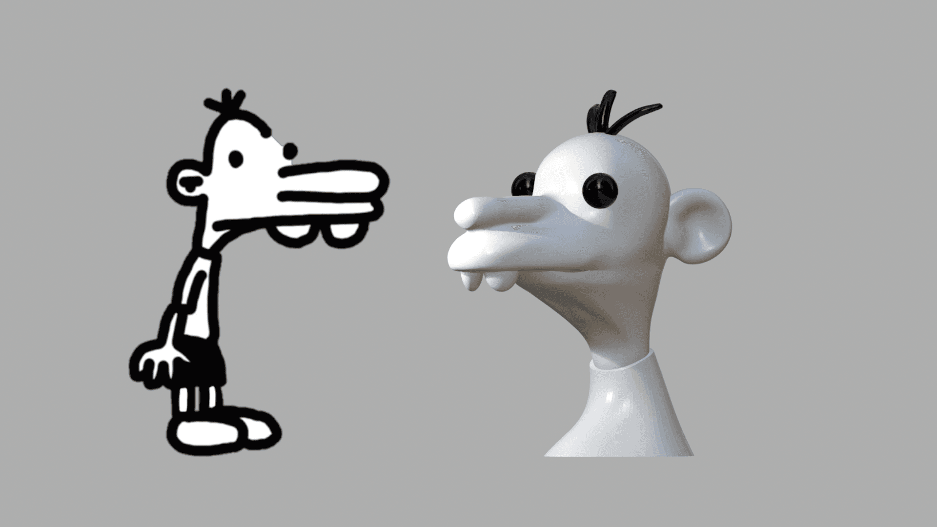 Diary of a Wimpy Kid Manny Heffley Bust 3d model