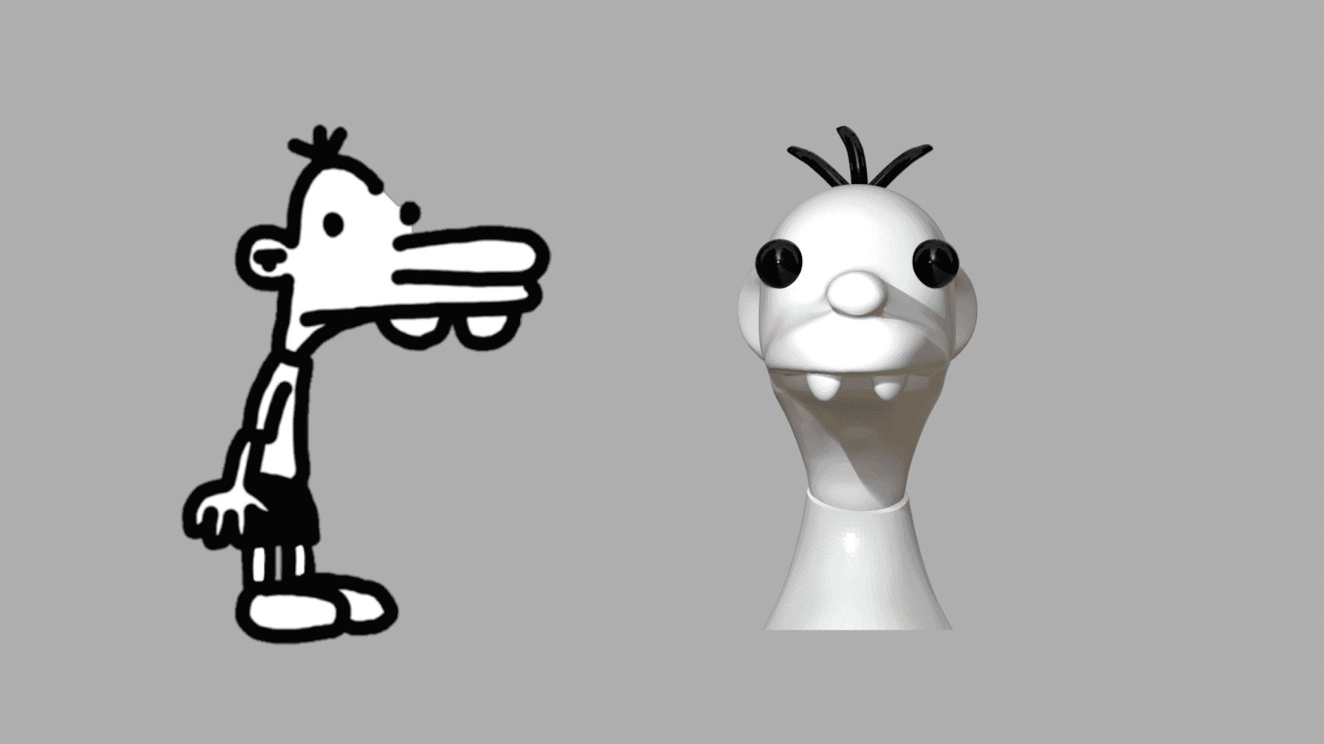 Diary of a Wimpy Kid Manny Heffley Bust 3d model