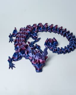 Pyrite Dragon - Articulated Dragon 3d model