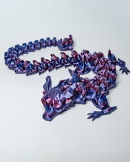 Pyrite Dragon - Articulated Dragon 3d model