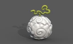 Moku Moku Devil Fruit 3d model