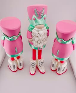 Nutcracker Gnome -Long Legs 3d model