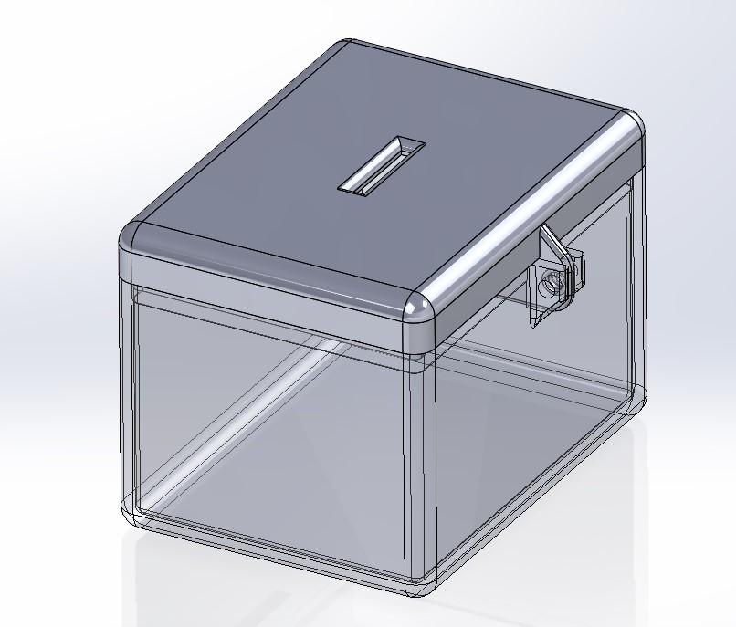 Cash Box 3d model
