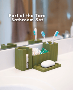 Taro Bathroom Set - Tray 3d model