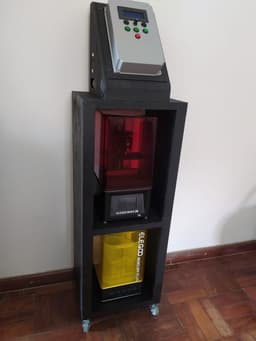 Estante para Impressora 3D Resina Elegoo Mars 2 Pro 3d model