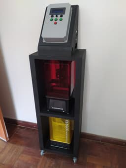 Estante para Impressora 3D Resina Elegoo Mars 2 Pro 3d model