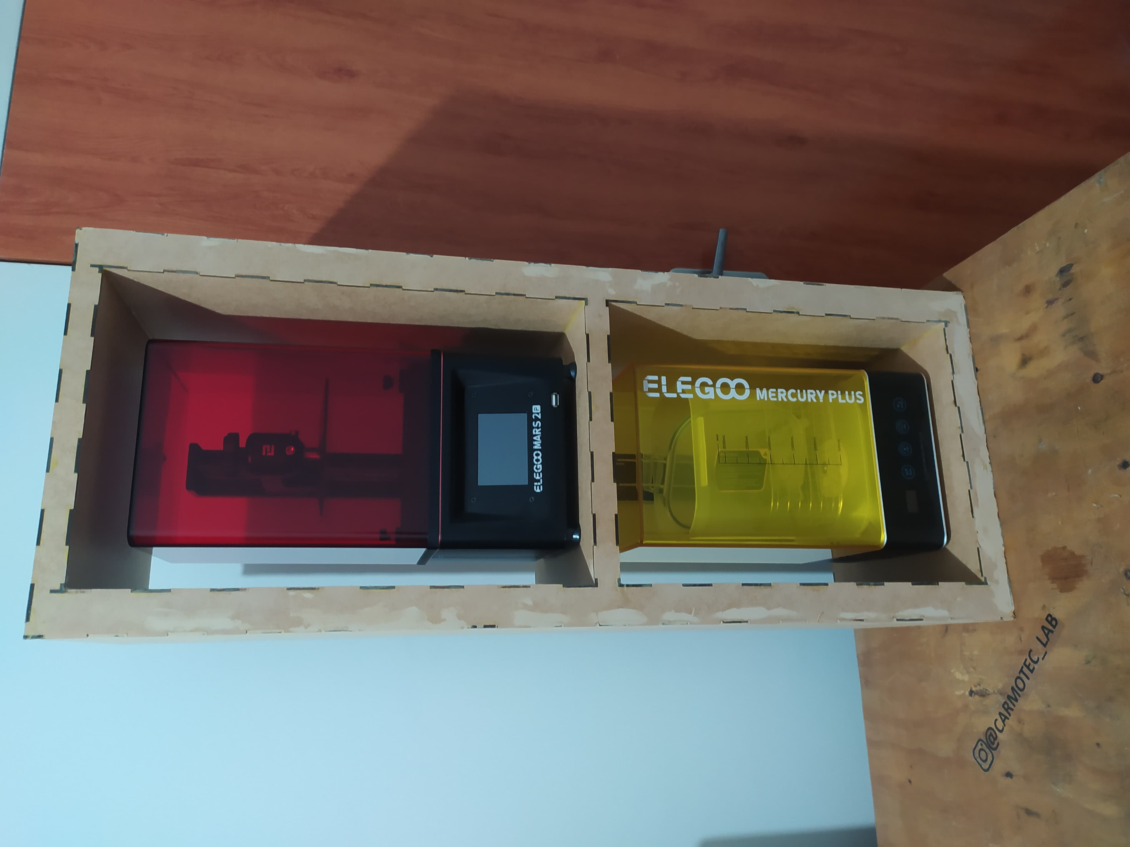 Estante para Impressora 3D Resina Elegoo Mars 2 Pro 3d model