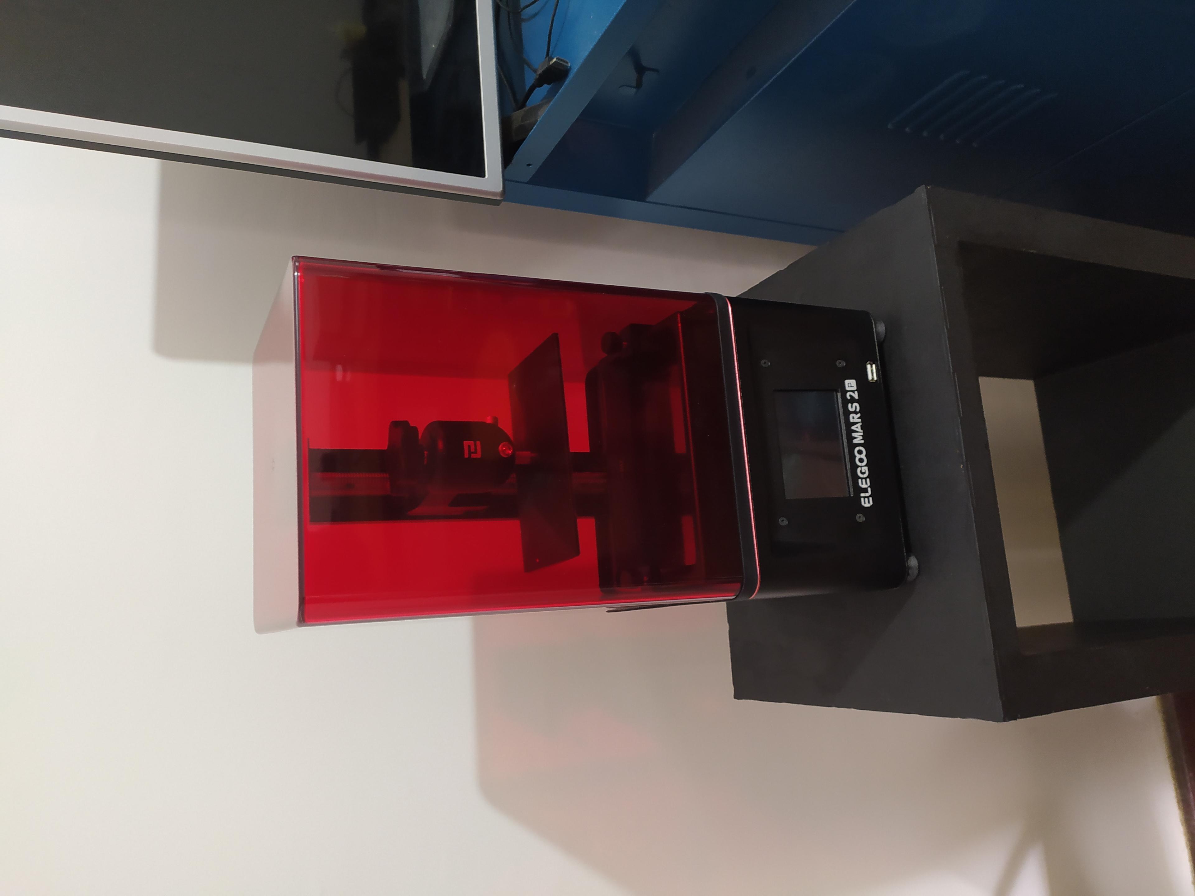 Estante para Impressora 3D Resina Elegoo Mars 2 Pro 3d model