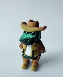Outlaw Gator 3d model