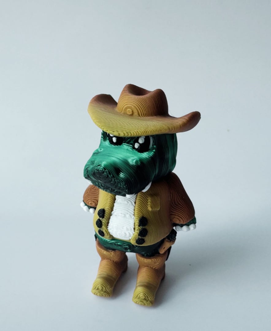 Outlaw Gator 3d model