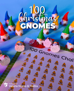 100 Gnomes Challenge + PDF! Christmas Game 3d model