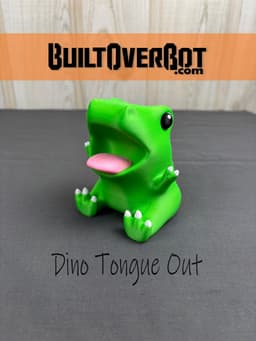 Dino Tongue Out 3d model