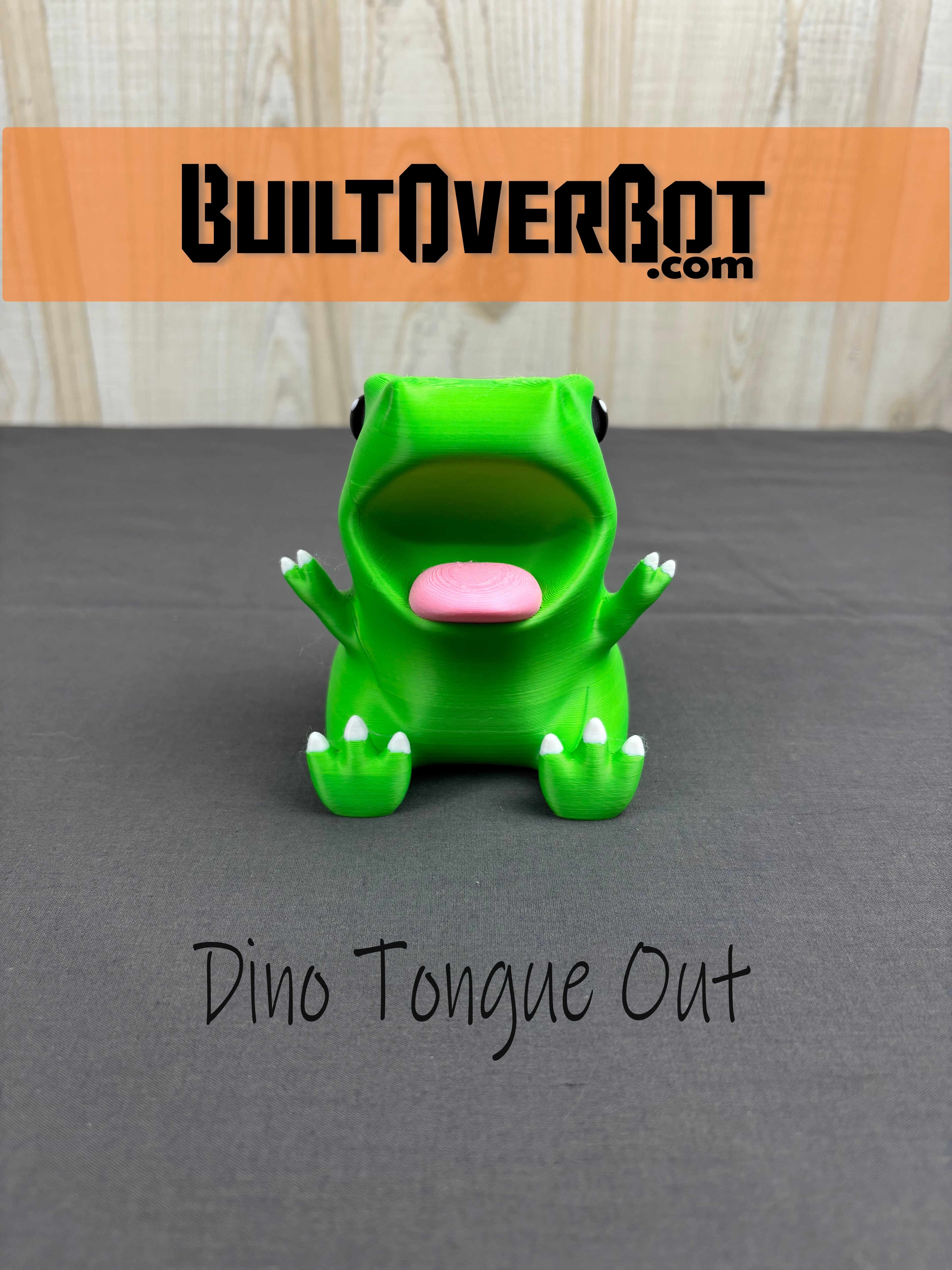 Dino Tongue Out 3d model