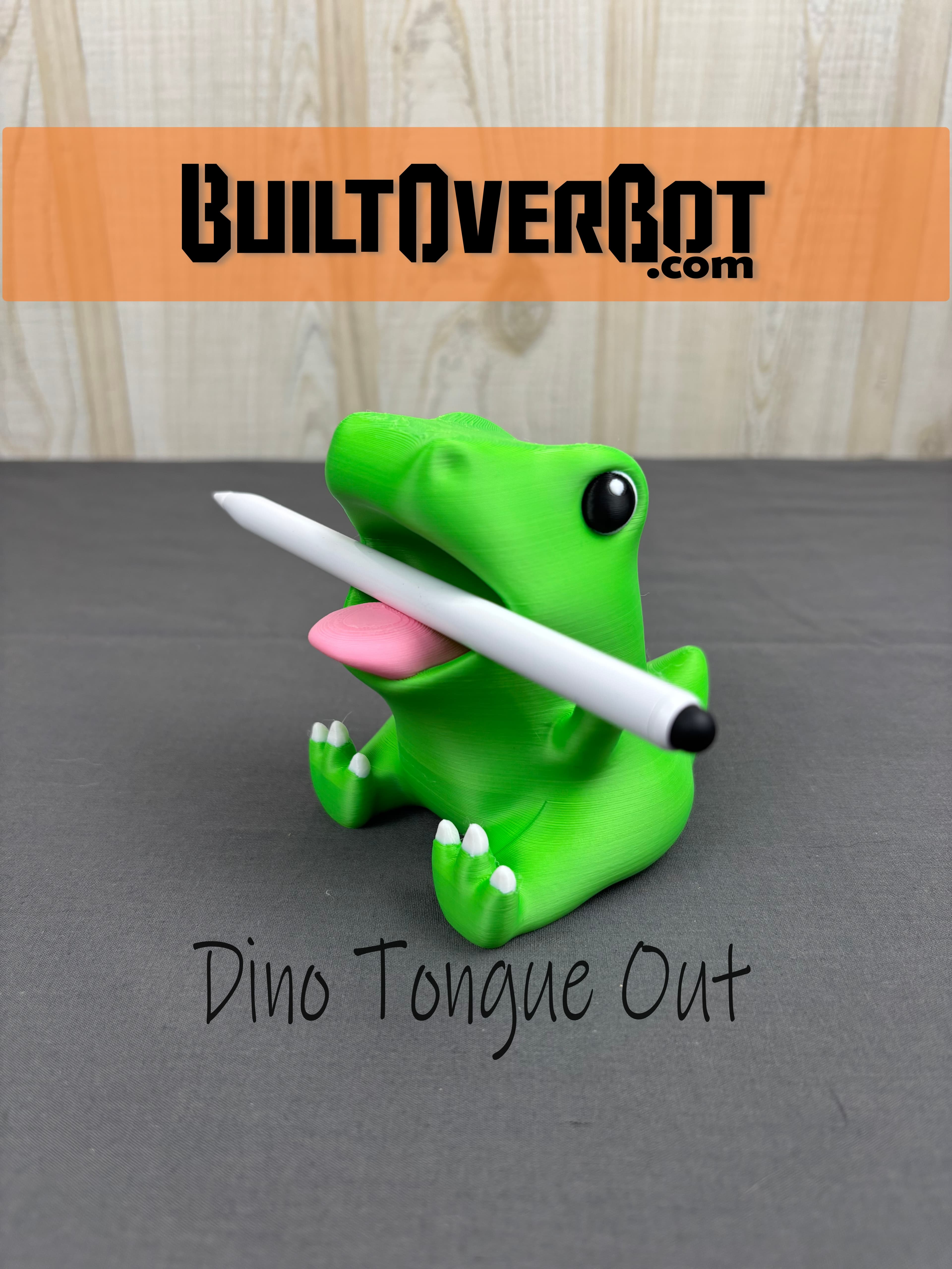 Dino Tongue Out 3d model