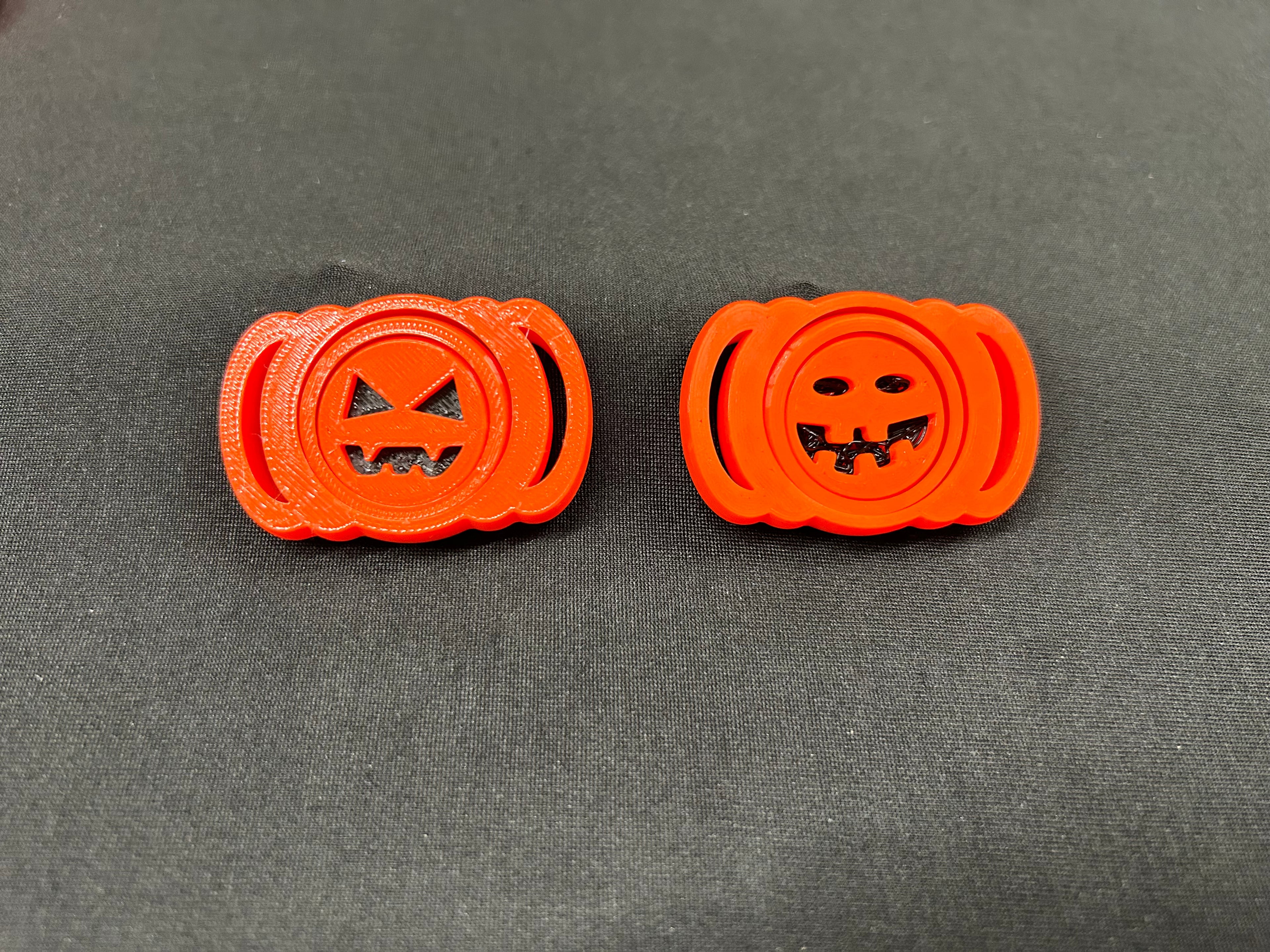 Pumpkin Gyro Dual Face V5 3d model
