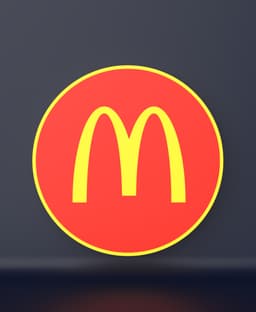 McDonald's - LED Strip compatible 3d model