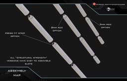 Gandalf the White Light up staff 3d model
