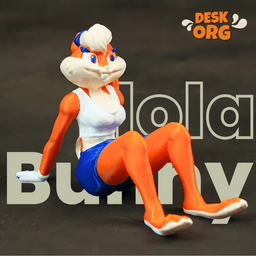 Lola Bunny Pen and Phone Holder 3d model