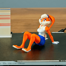 Lola Bunny Pen and Phone Holder 3d model
