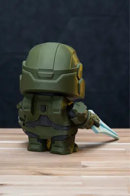 Master Chunk - Halo Master Chief Kit | No Supports, No AMS, No Glue 3d model