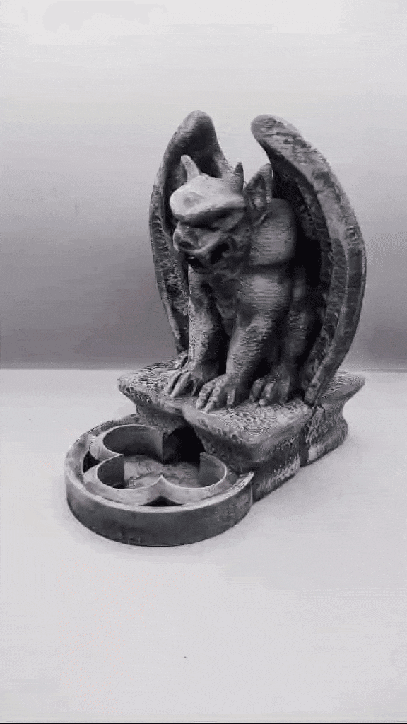 gargoyle dice tower 3d model