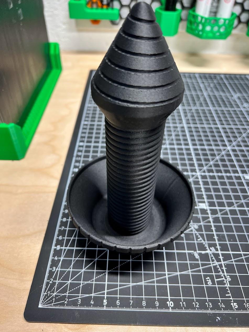 Collapsing Drill Sword Print-in-Place 3d model