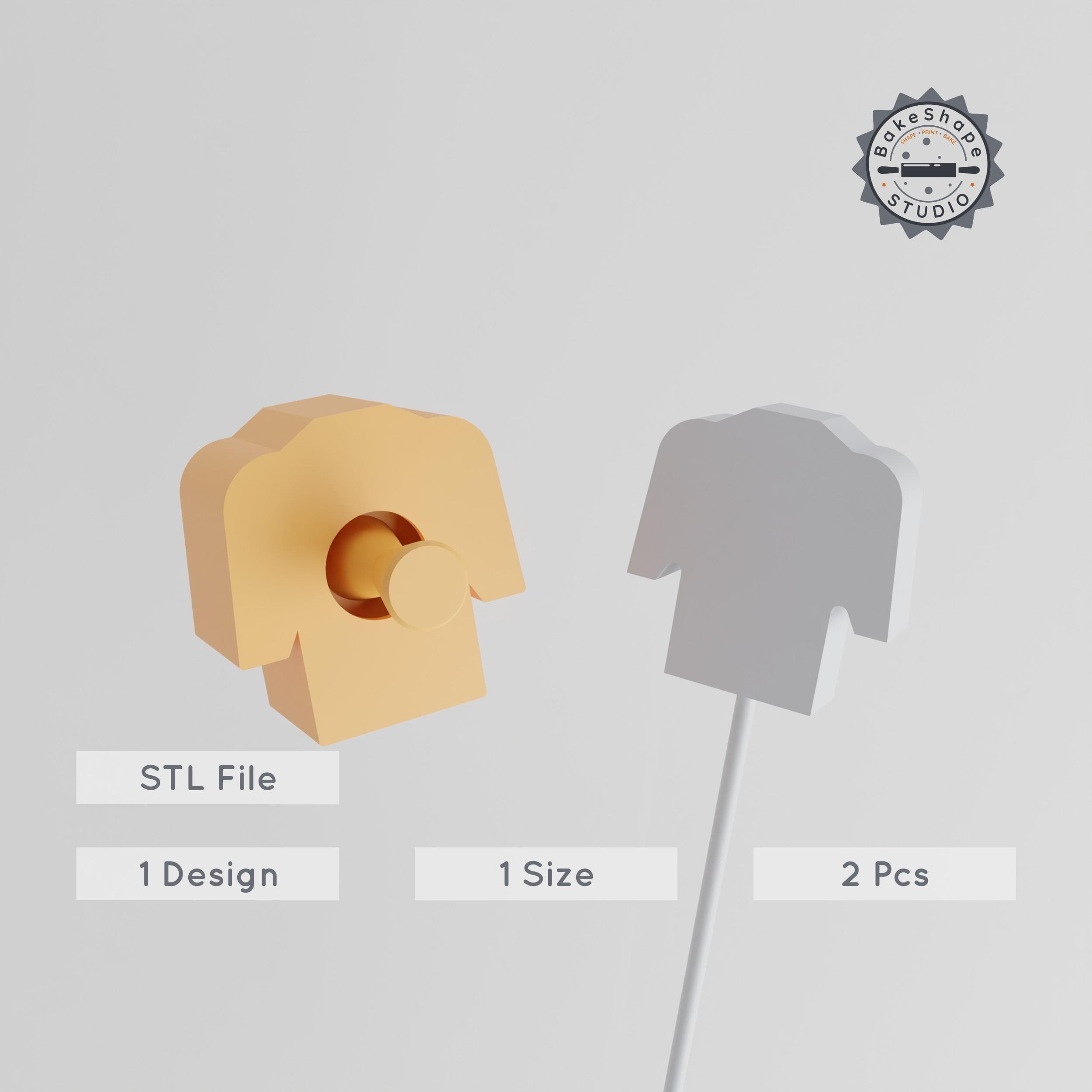 Cake Pop Coat Mold, Fashion & Garment Design, 3D Printing STL File PRODUCT_2775 3d model