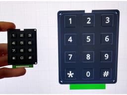 keypad 3x4 3d model