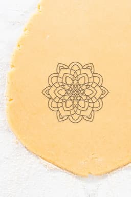 Mandala Cookie Cutter, Biscuit Cutter 3d model