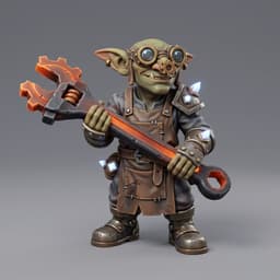 Iris and Orin - Cogsnout Boss STL - Vault of the Star Forge Meshy Miniatures 3d model