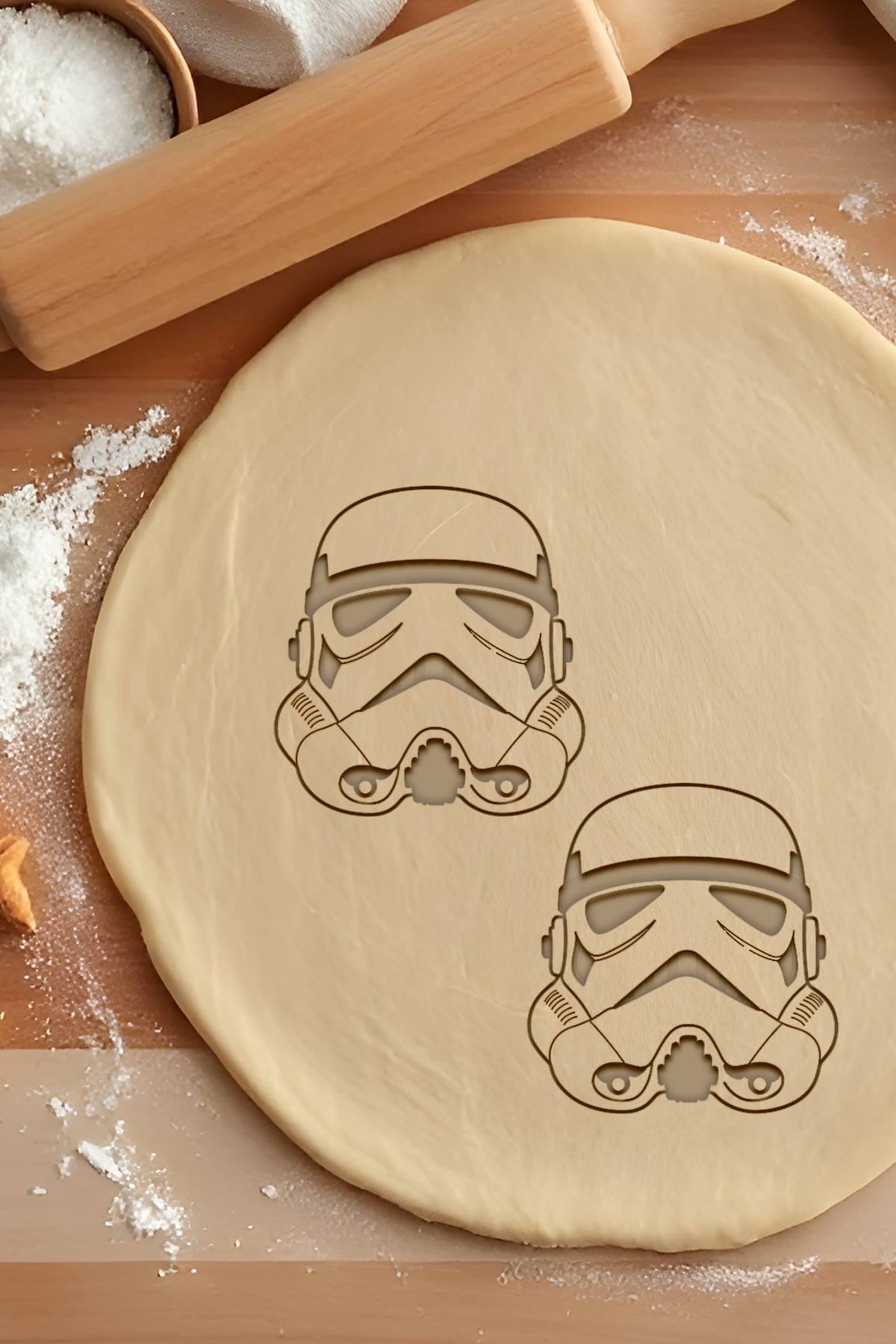 Stormtrooper Cookie Cutter, Biscuit Cutter 3d model