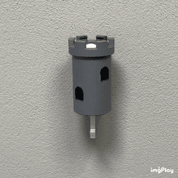 KEY HANGER KING BOO KEYCHAIN 3d model