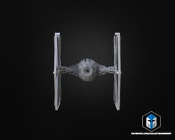 Tie Fighter Vehicle Kit Card - 3D Print Files 3d model