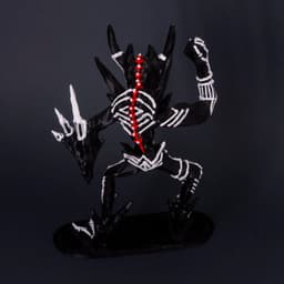 Tuss Warrior // Low Poly VR Sculpture 3d model