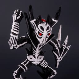 Tuss Warrior // Low Poly VR Sculpture 3d model