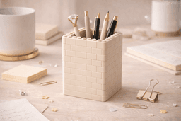 Building Bricks Pen Holder.stl 3d model
