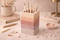 Building Bricks Pen Holder.stl 3d model